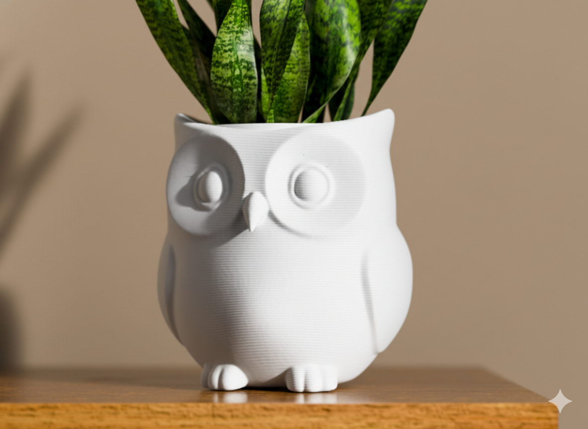Owl pot